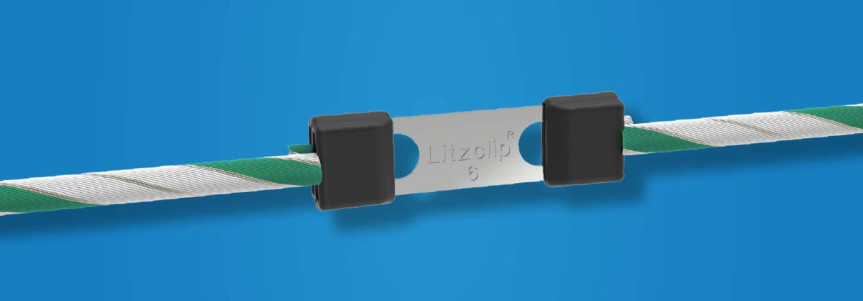 Litzclip Seilverbinder Weidezaun für Weidezaunseil