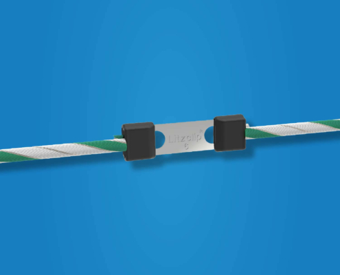 Litzclip Seilverbinder Weidezaun für Weidezaunseil